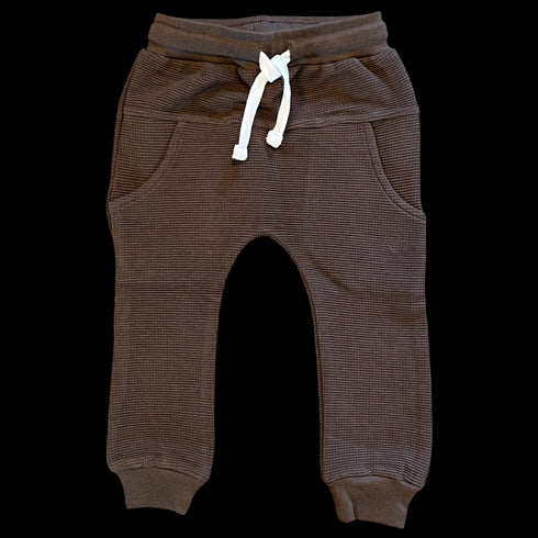 cocoa-waffle-knit-joggers Laree & Co - Sophia's Style-4